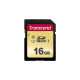 Transcend SD 500S 16GB, Speicherkarte(schwarz, UHS-I U1, Class 10)