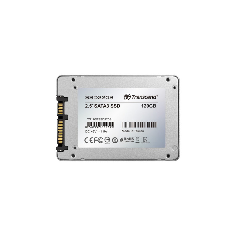 Transcend SSD220S 120 GB(aluminium, SATA 6 Gb/s, 2,5