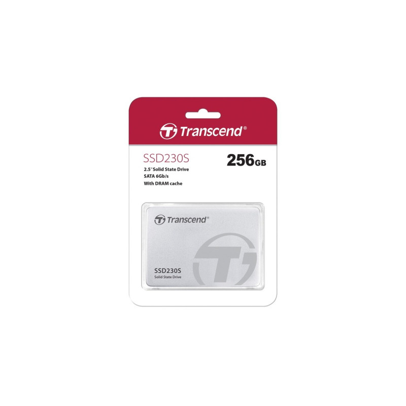 Transcend SSD230S 256 GB(silber, SATA 6 Gb/s, 2,5