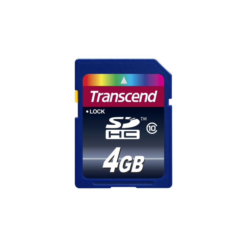 Transcend Secure Digital SDHC Card 4 GB, Speicherkarte(Class 10)