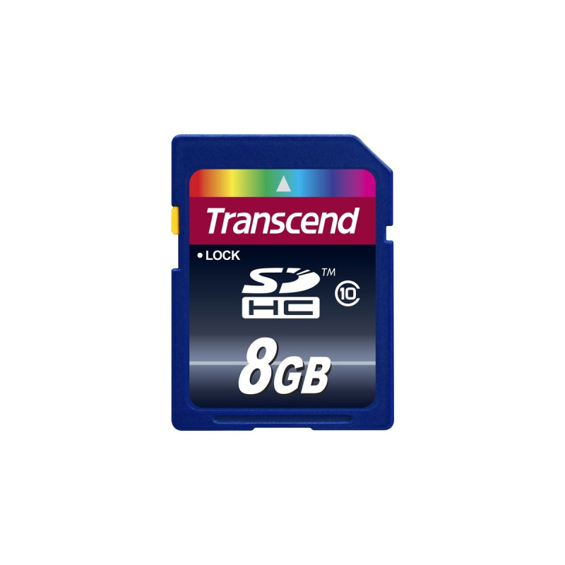 Transcend Secure Digital SDHC Card 8 GB, Speicherkarte(Class 10)