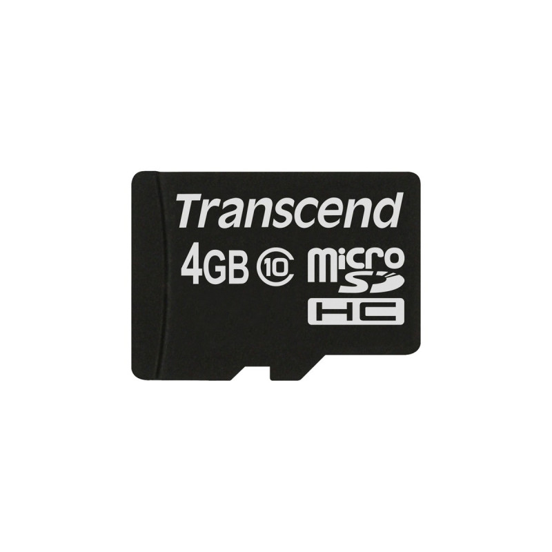 Transcend microSDHC Card 4 GB, Speicherkarte(Class 10)