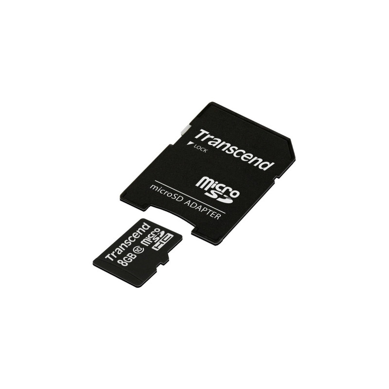 Transcend microSDHC Card 8 GB, Speicherkarte(Class 10)