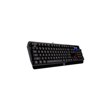 Tt eSPORTS Challenger Edge, Gaming-Tastatur(schwarz, DE-Layout, Rubberdome)
