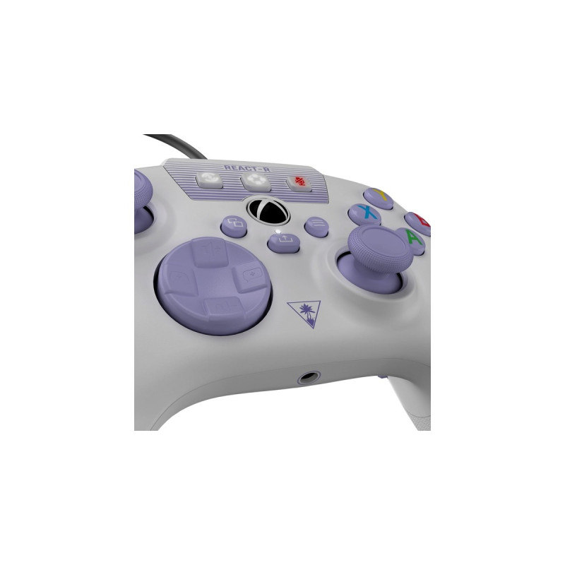 Turtle Beach REACT-R Controller, Gamepad(weiß/violett)