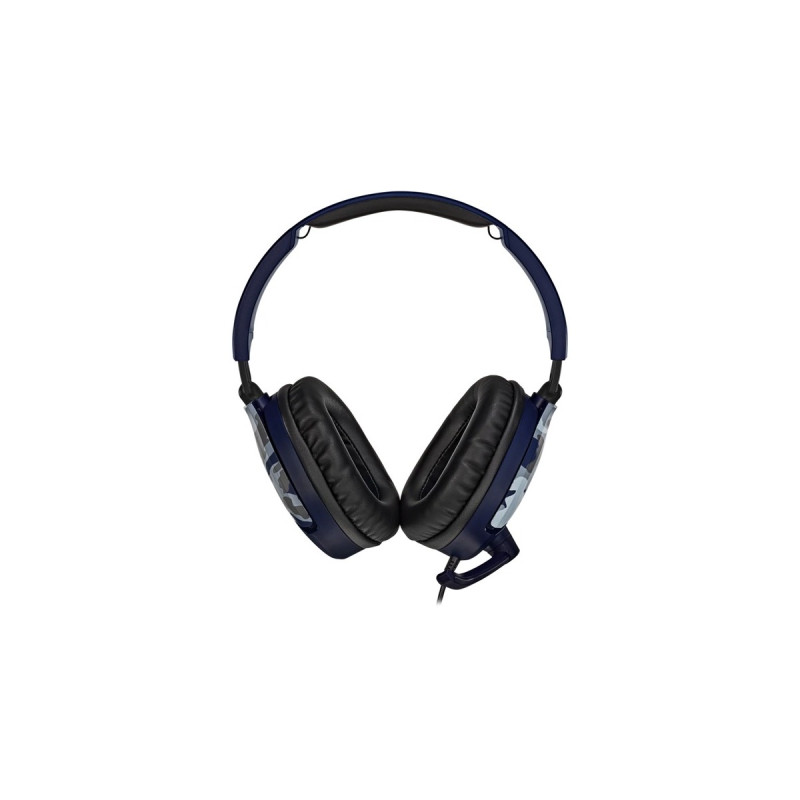 Turtle Beach Recon 70, Gaming-Headset(tarnfarben/blau, 3,5 mm Klinke)