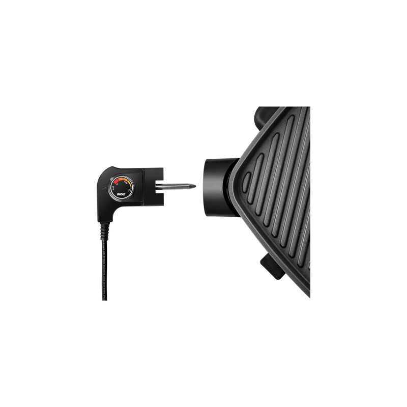 Unold BARBECUE Power Grill, Elektrogrill(schwarz/grau, 2.000 Watt)