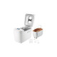 Unold Backmeister Big White, Brotbackautomat(weiß, 850 Watt, für Brote bis 1,5kg)