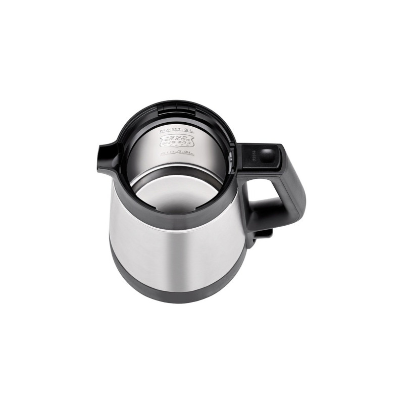 Unold Blitzkocher Thermo 18715, Wasserkocher(edelstahl/schwarz, 1,5 Liter)