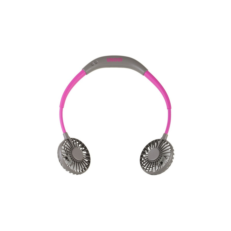 Unold Breezy, Ventilator(violett/grau, Nackenventilator )