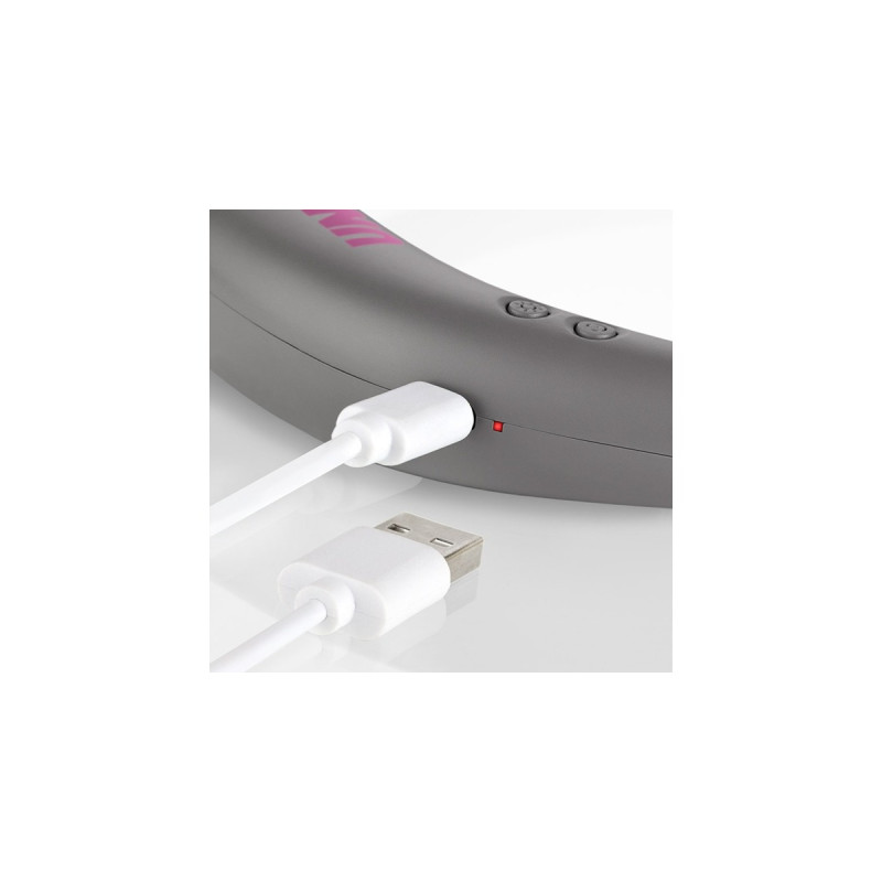 Unold Breezy, Ventilator(violett/grau, Nackenventilator )