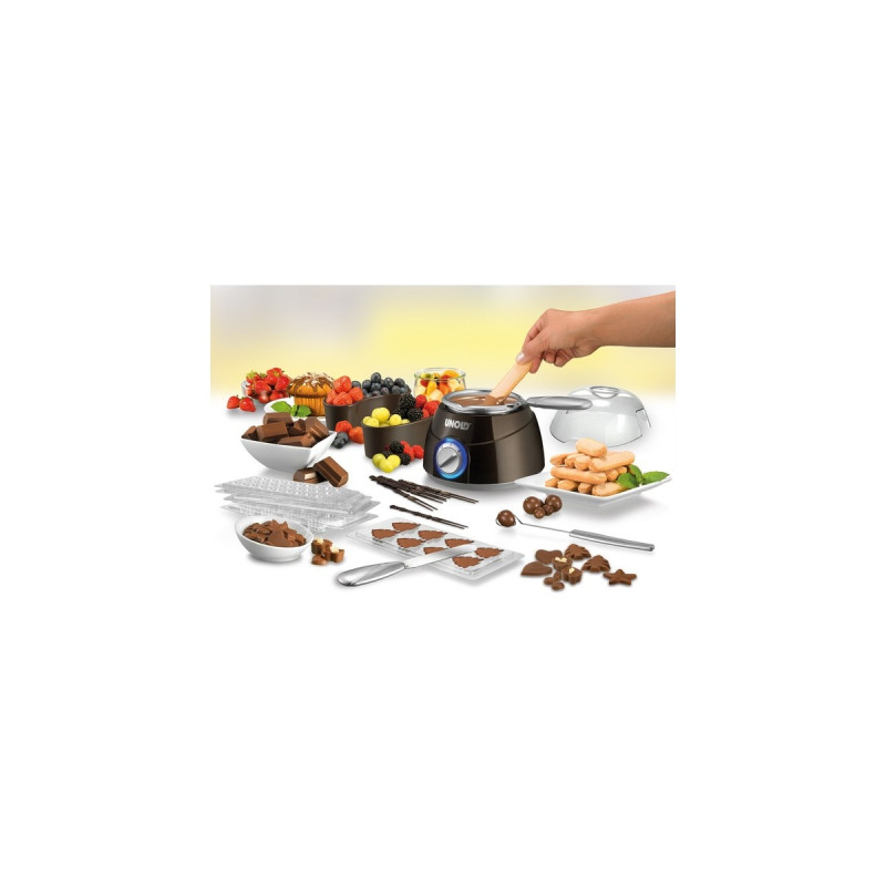 Unold Chocolatier 48667, Schokobrunnen(braun/silber, 25 Watt)