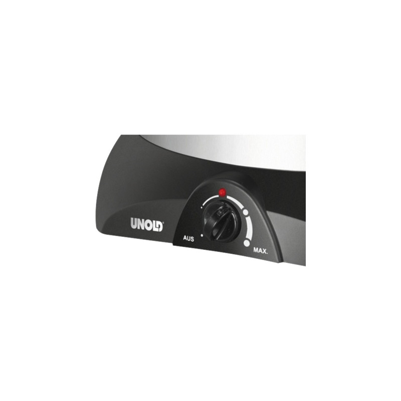 Unold Crêpesmaker Profi 48155(schwarz/edelstahl)