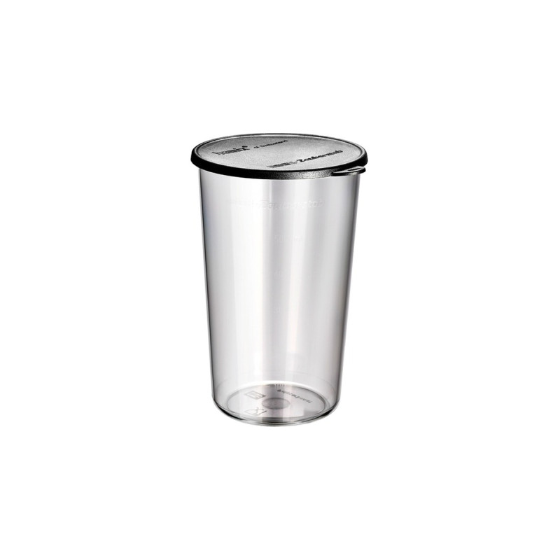 Unold ESGE-Zauberstab Mixbecher mit Deckel(transparent, Inhalt 0,6 Liter, für Stabmixer)