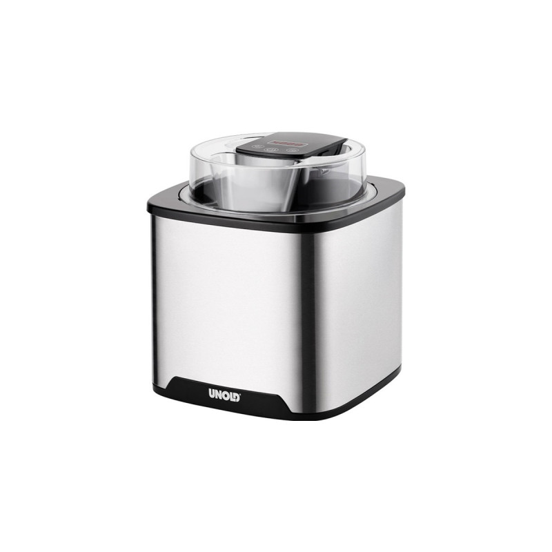 Unold Gelato 48855, Eismaschine(edelstahl/schwarz, Outlet)