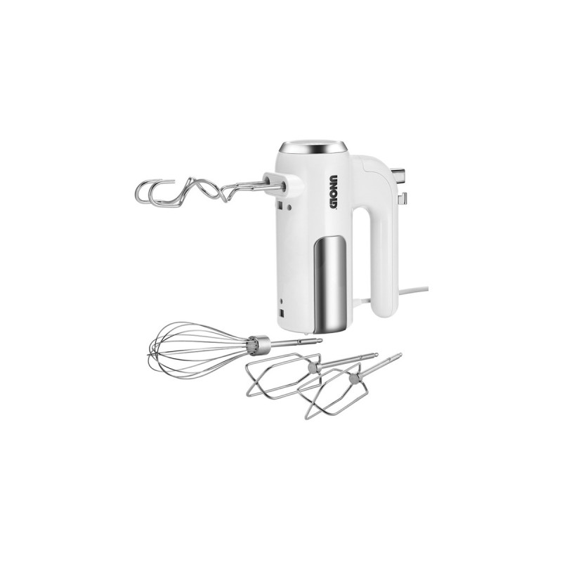 Unold Handmixer 3 in 1(weiß/silber)