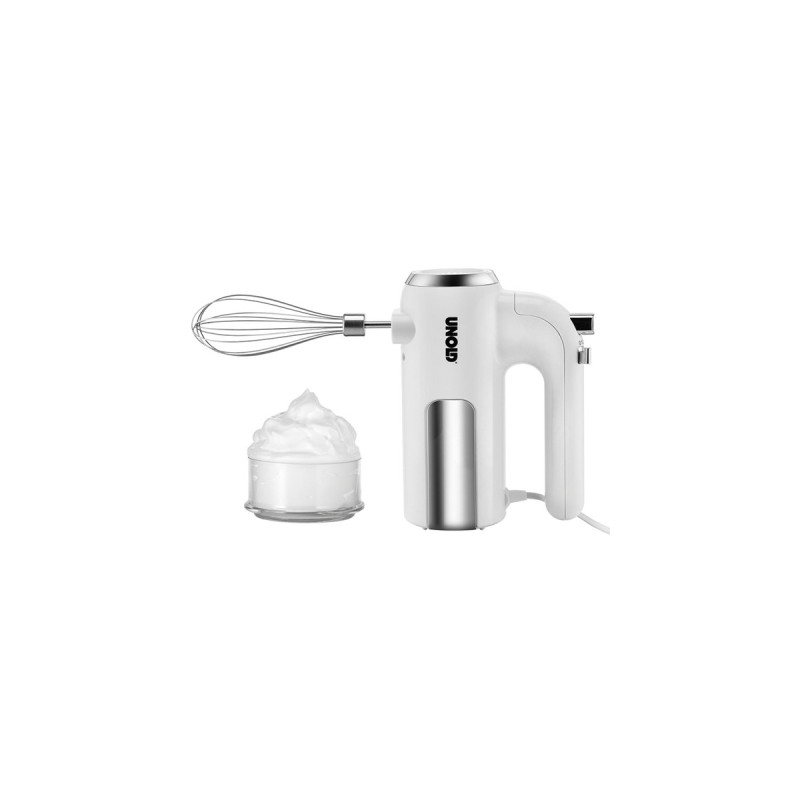 Unold Handmixer 3 in 1(weiß/silber)