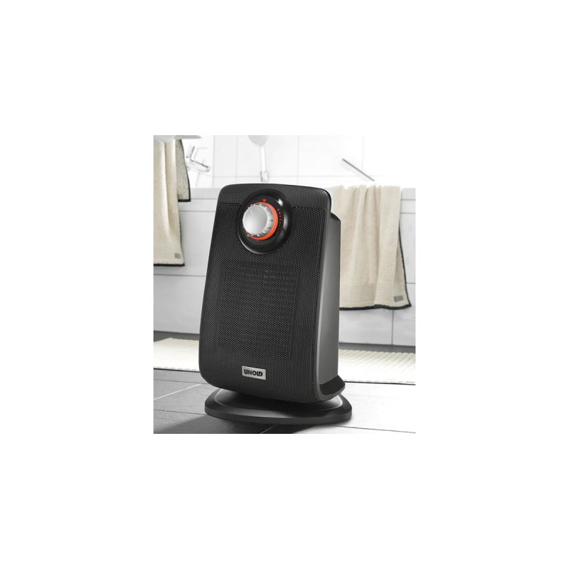 Unold Keramik-Heizlüfter Bad(schwarz, 2.000 Watt)