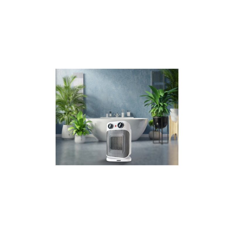 Unold Keramik-Heizlüfter IP21(weiß/schwarz, 1.800 Watt)