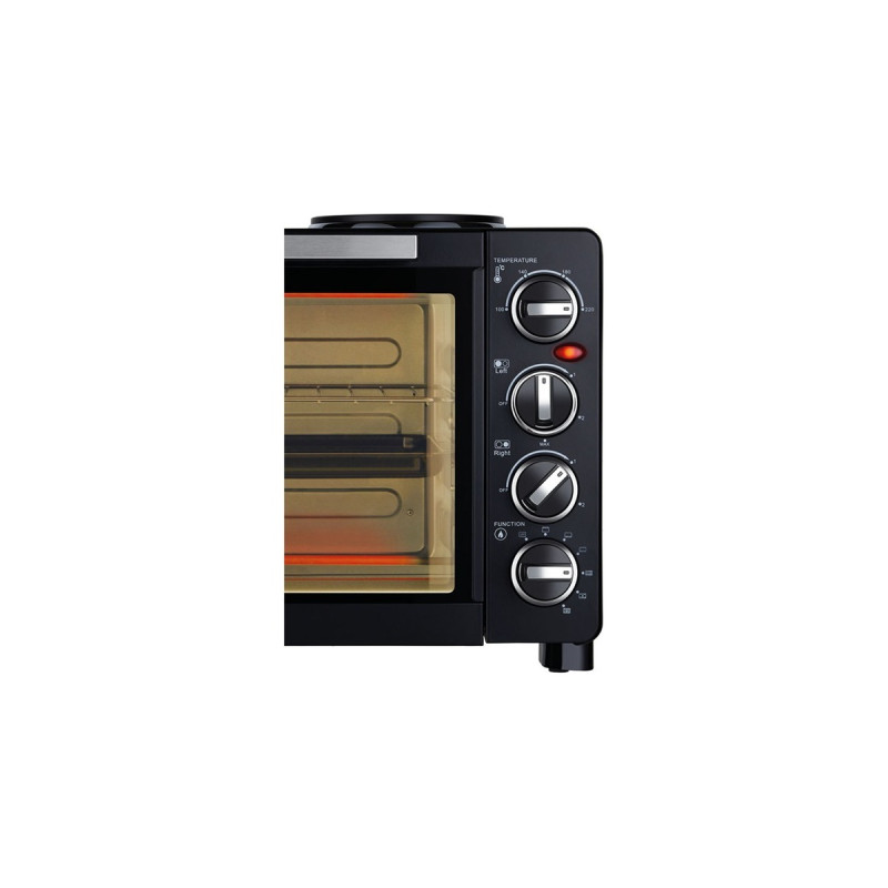 Unold Kleinküche All in One 68885, Mini-Backofen(schwarz)