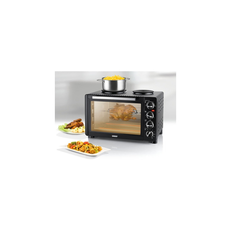 Unold Kleinküche All in One 68885, Mini-Backofen(schwarz)
