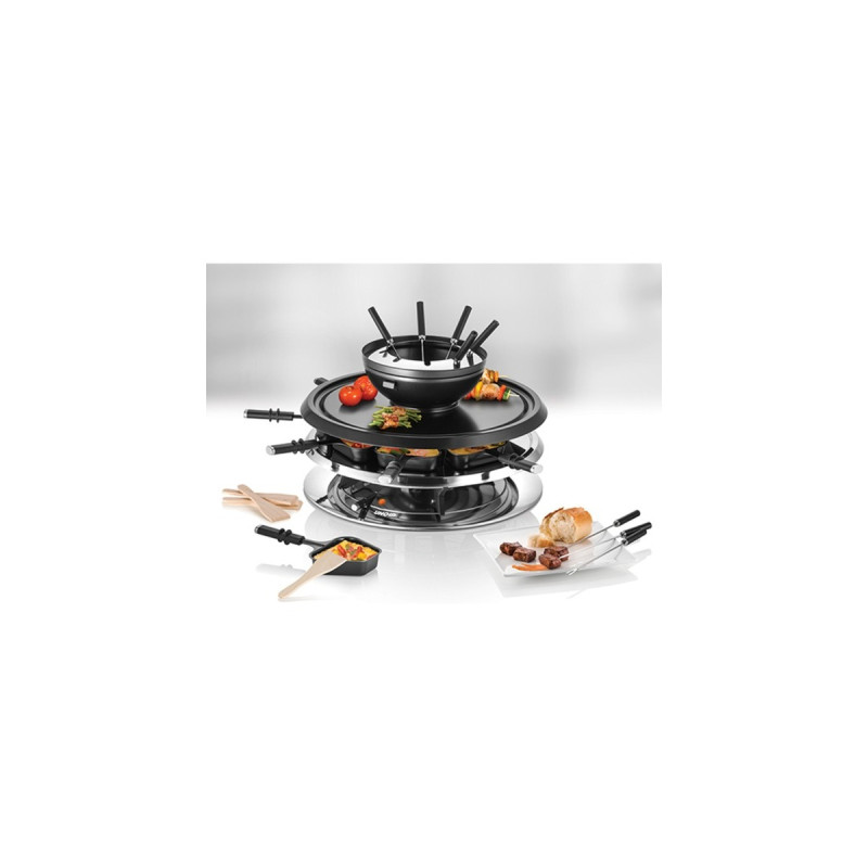 Unold Multi 4-in-1 48726, Raclette(schwarz/edelstahl)