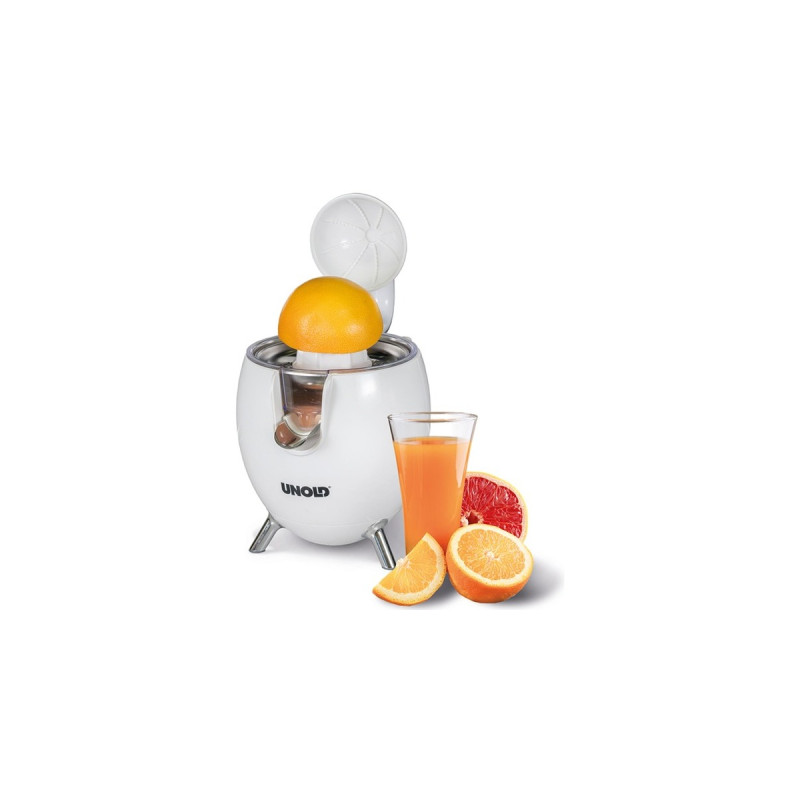 Unold Power Juicy, Zitruspresse(weiß/edelstahl)