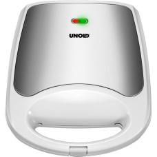 Unold Quadro 48480, Sandwichmaker(weiß/edelstahl)