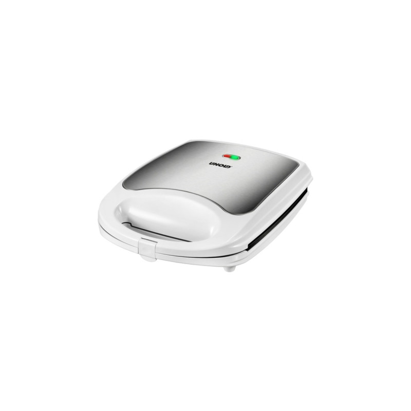 Unold Quadro 48480, Sandwichmaker(weiß/edelstahl)
