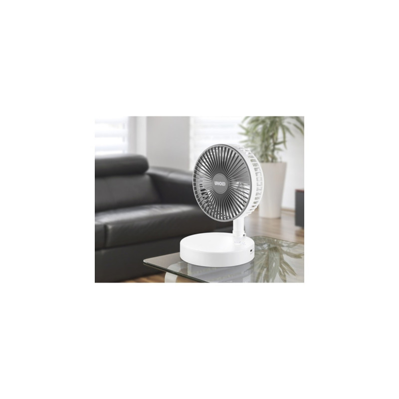 Unold TELESKOP-VENTI Cordless , Ventilator(weiß/grau)