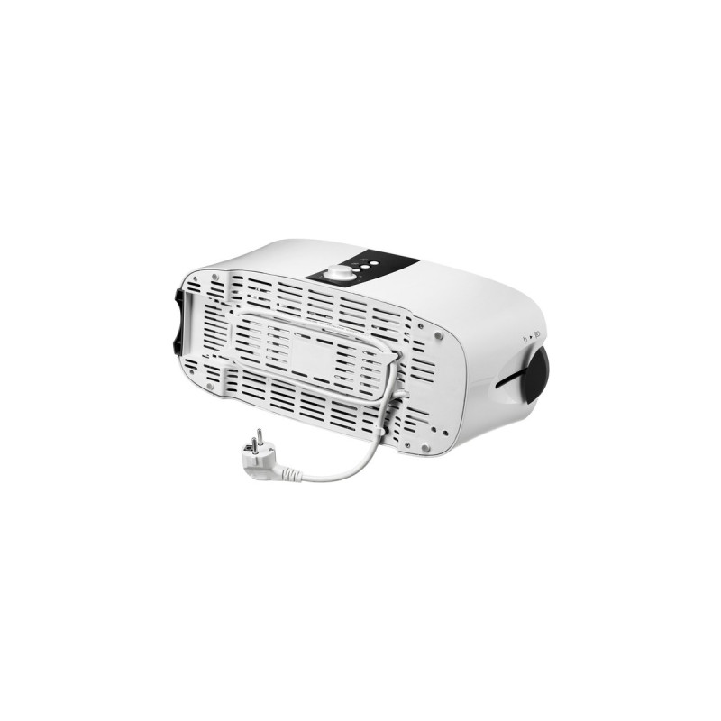 Unold Toaster Design Dual(weiß/schwarz, 1.350 Watt, für 4 Scheiben Toast)
