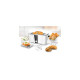 Unold Toaster Design Dual(weiß/schwarz, 1.350 Watt, für 4 Scheiben Toast)