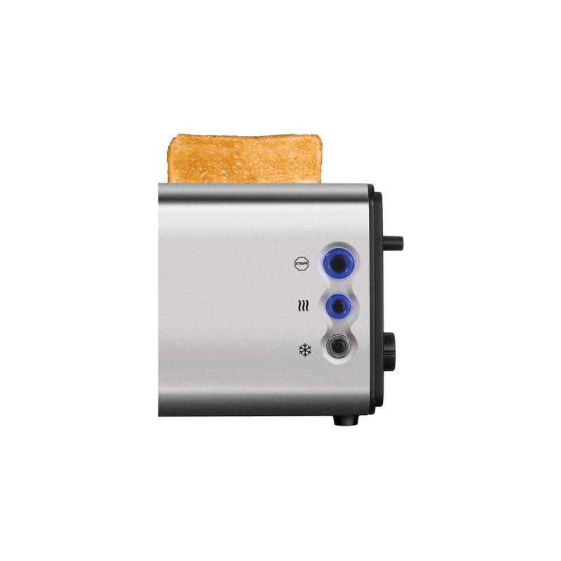Unold Toaster OnyxDuplex(silber/schwarz, 1.400 Watt, für 4 Scheiben Toast)