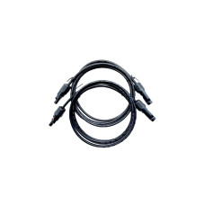 VALE MC4 Solar Verlängerungskabel 1,5 Meter(schwarz, 2 Stück)