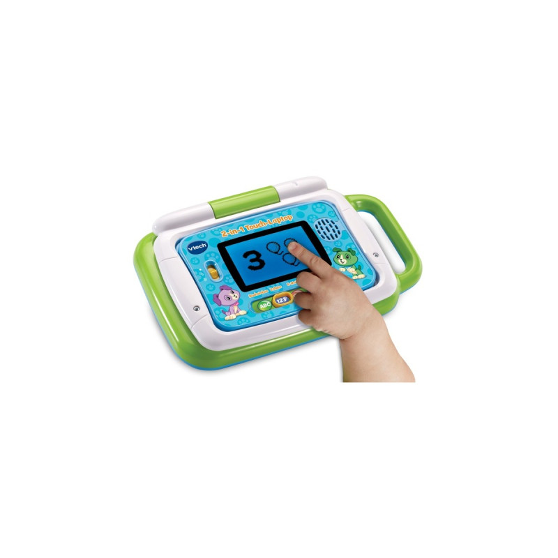 VTech 2-in-1 Touch-Laptop, Lerncomputer(grün/blau)