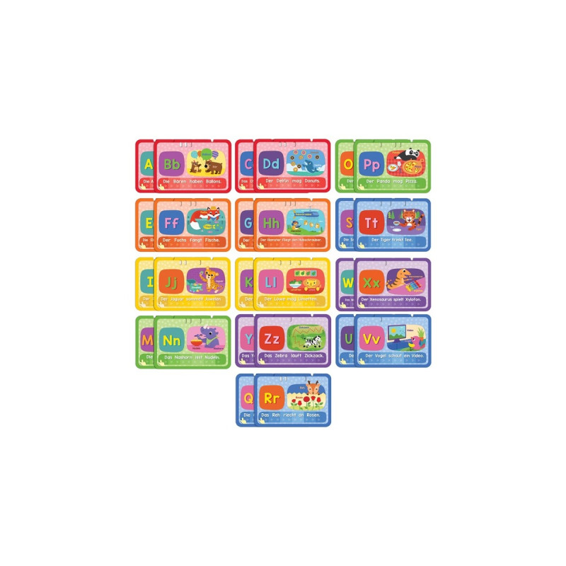 VTech ABC-Lernkartenspaß, Lernspaß