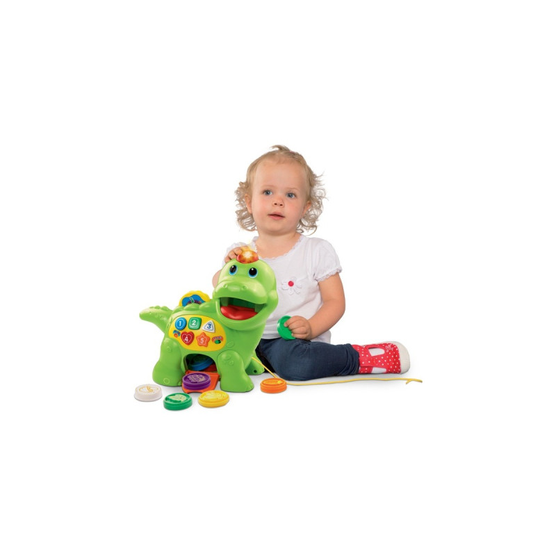 VTech Fütter-mich Dino, Lernspaß(grün/gelb)