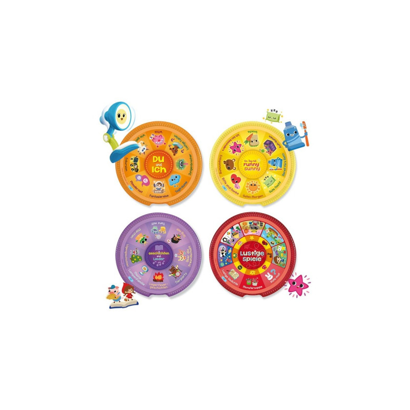 VTech Funny Sunny, die interaktive Lampen-Freundin(blau)