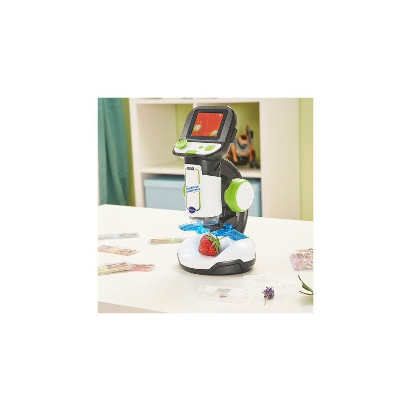 VTech Interaktives Video-Mikroskop, Experimentierkasten