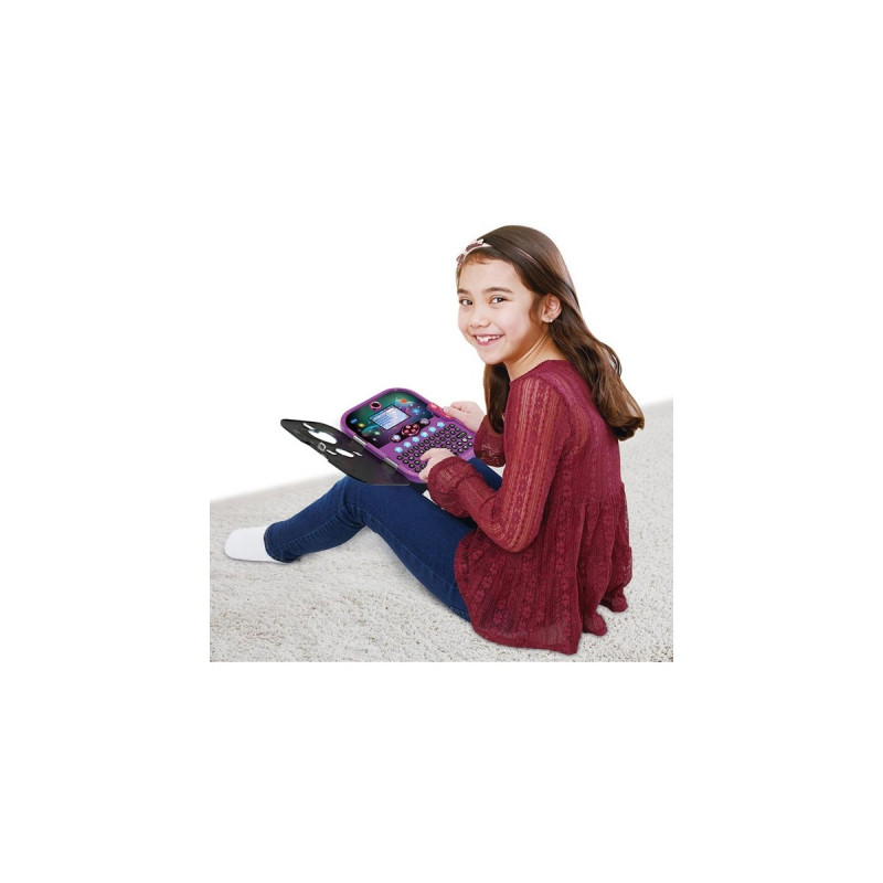 VTech Kidisecrets Selfie Music 2.0, Lerncomputer(schwarz/lila)