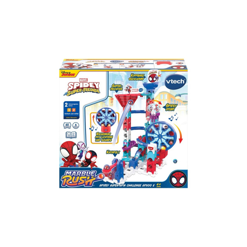 VTech Marble Rush - Spidey Super Spin Challenge SP300E, Bahn