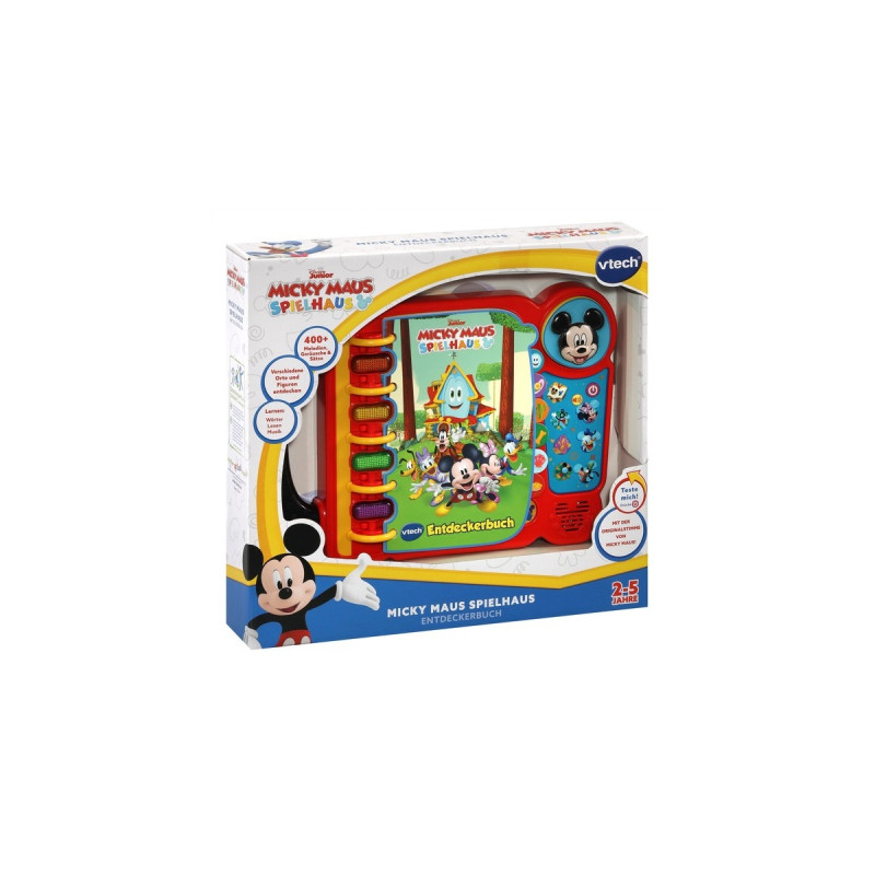 VTech Micky Maus Spielhaus - Entdeckerbuch, Lernbuch