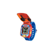 VTech Mickys Lernuhr, Armbanduhr(blau/rot)