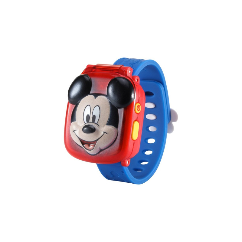 VTech Mickys Lernuhr, Armbanduhr(blau/rot)