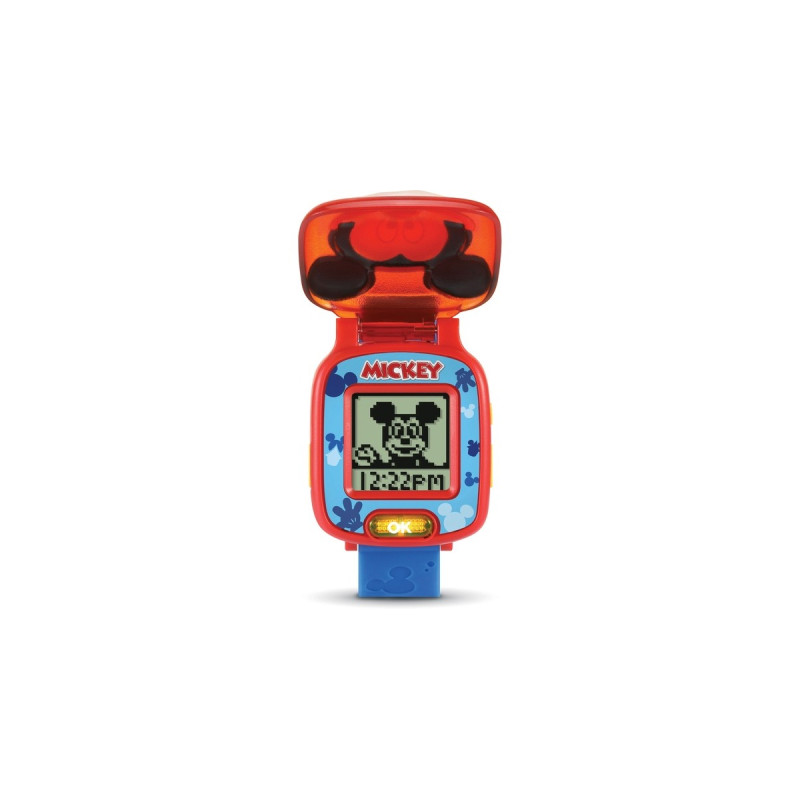 VTech Mickys Lernuhr, Armbanduhr(blau/rot)