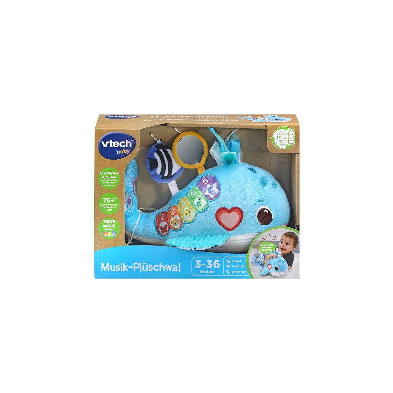 VTech Musik-Plüschwal, Kuscheltier