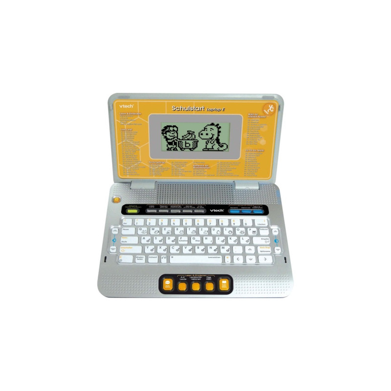 VTech Schulstart Laptop E, Lerncomputer(gelb/grau)