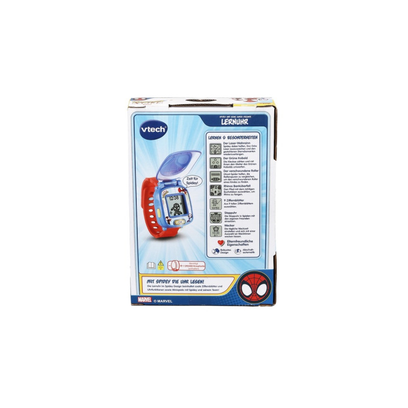 VTech Spidey und seine Super-Freunde Lernuhr, Armbanduhr(pink)