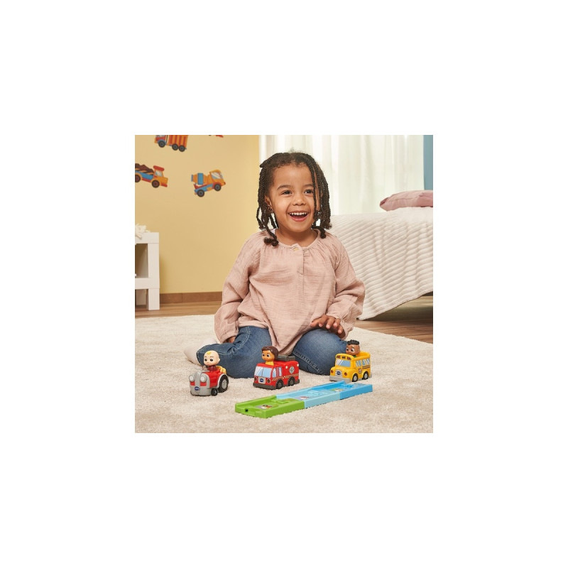 VTech Tut Tut Baby Flitzer - CoComelon Codys Schulbus, Spielfahrzeug