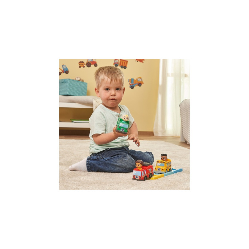 VTech Tut Tut Baby Flitzer - CoComelon JJs Müllwagen, Spielfahrzeug